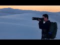 Landscape Photography Challenge: WHITE SANDS With ONLY An 800mm Lens! (Canon RF 800mm f/11)