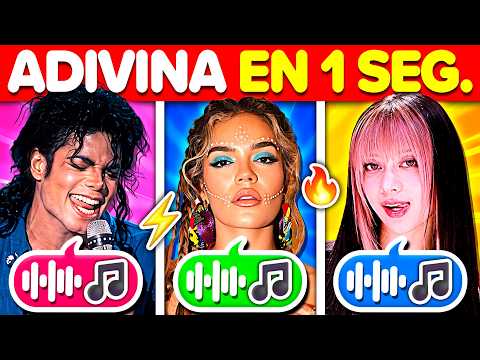 Guess the SONG in 1 SECOND 🤯🎤 Are you an EXPERT? | Play Quiz Trivia