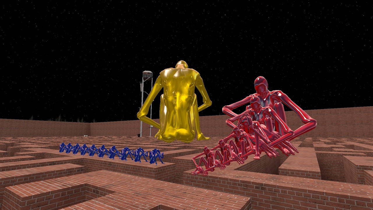 Escaping SCP-096 in Garry’s Mod sandbox world #SCP #HorrorGaming #Gaming #ScaryGames #SCP096