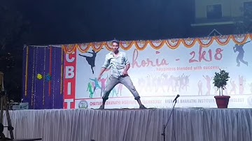 Cbit vbit clg day dance performance 2018