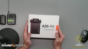 Sound Devices A20-RX Unboxing