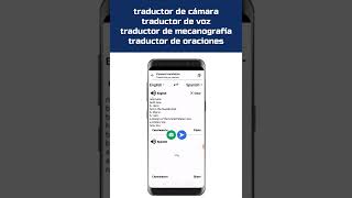 Traductor de cámara: inglés a español aplicación screenshot 5