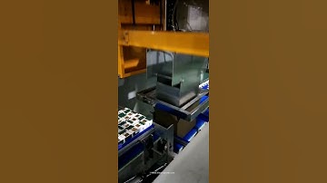 Milk brick bottle automatic side robot hand picking cartoning machine working video