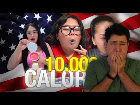 EL TREND DE TIKTOK OBLIGA A LOS GRINGOS A COMER HASTA LA MUERTE ESTA PEOR QUE NUNCA | REACCIÓN