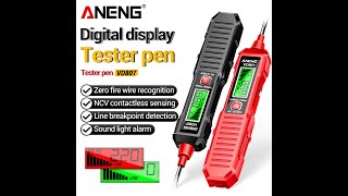 Electric Tester Pen ANENG VD807 One-word Induction Portable 50/60Hz NCV Sensor Wire Detector