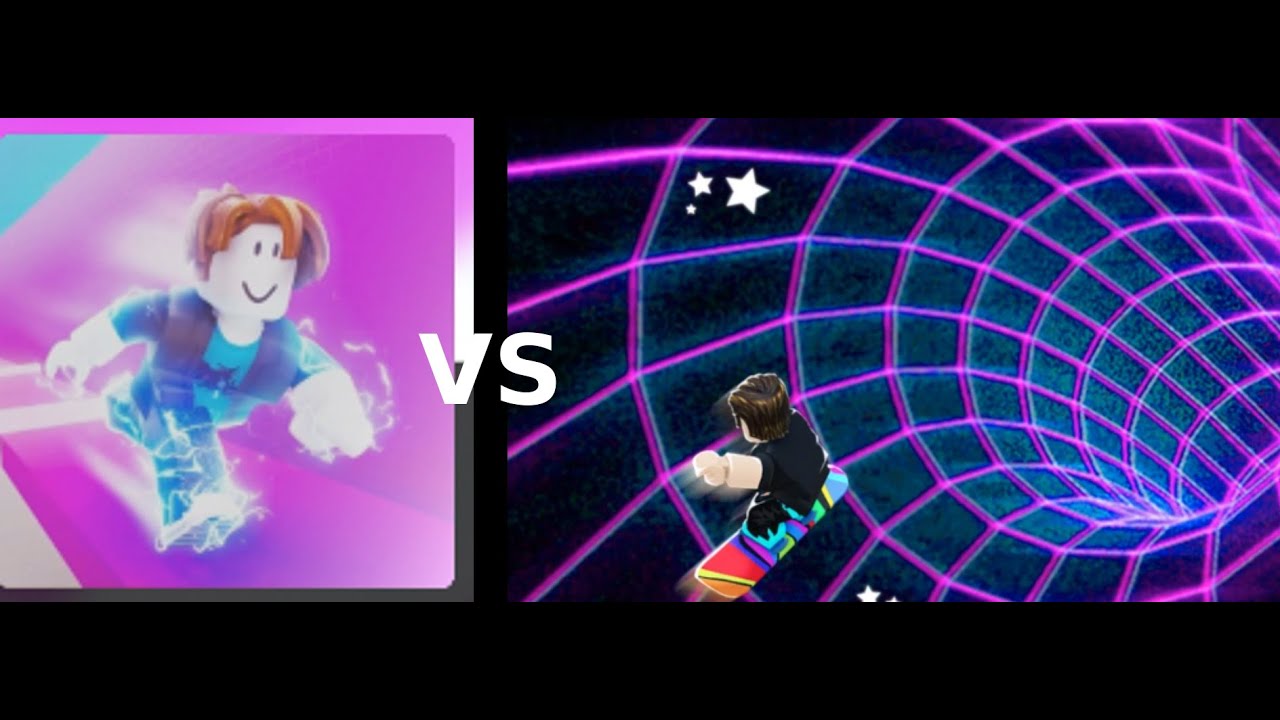 fast obby vs snowboard obby - YouTube