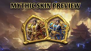 Mythic Lions Landing Varian Hero Skin Preview