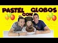 HAZ UN PASTEL EXPLOTANDO GLOBOS ||Enredos en Familia