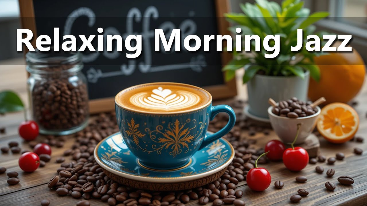 Relaxing Morning Jazz ☕ Bossa Nova Coffee Music for Stress Relief, Work ...