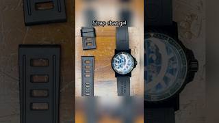 Isofrane strap change! The best strap for Diver watches! #wotd #wristwatchcheck #divewatch