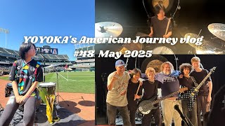 May 2025 Vlog: Directed by Tom Morello - Filming with Jack Black + Drum Solo at Oakland Coliseum!