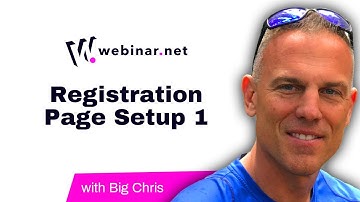 How to Create Your Webinar Registration Page Part 1| Webinar.net Tutorial