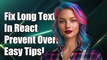 Fixing Long Text Issues in React Native: Preventing Element Overflow