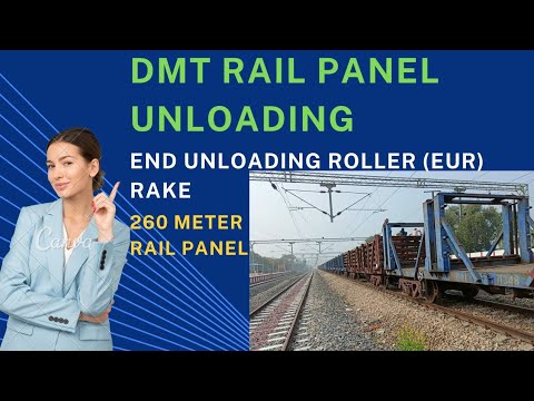 BFR / DMT Rail Panel Unloading | Gne Vale Rastogi - YouTube