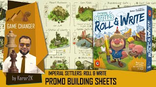 Imperial Settlers Roll & Write: Promo Sheets - Game Changer