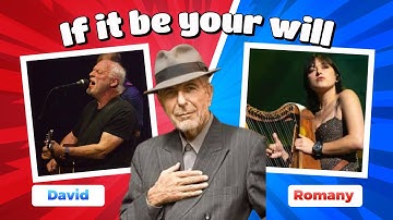 David Gilmour & Romany Gilmour If it be your will - Leonard Cohen, Von Trapped Family Series