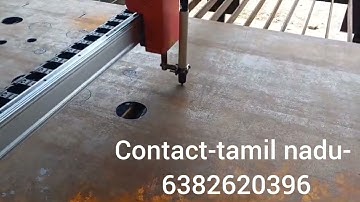 "Portable Mini Gantry CNC Plasma/Gas Cutting Machine | Best in Tamil Nadu"