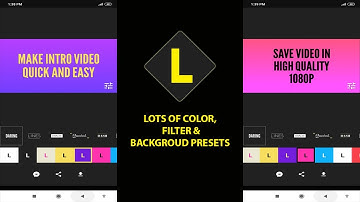 Make name intro video in any Android phone using Legend app | Quick and Easy