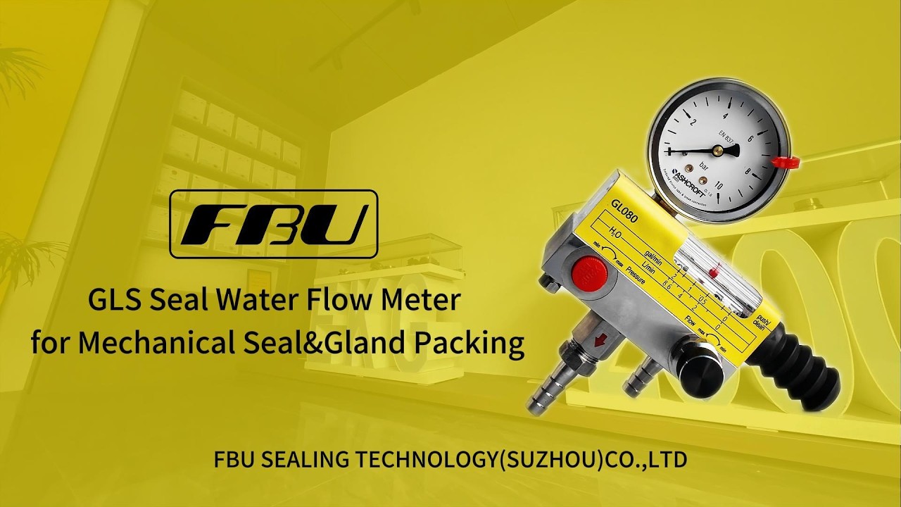 GLS Seal Water Flow Meter for Mechanical Seal&Gland Packing - YouTube