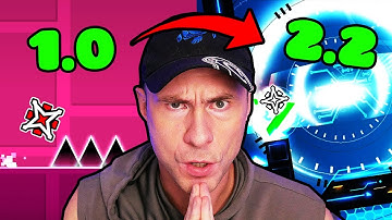 A LEVEL From EVERY UPDATE in ONLY 100 ATTEMPTS - Geometry Dash 2.2