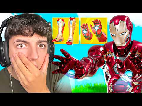 ME CONVERTÍ en IRON MAN en FORTNITE