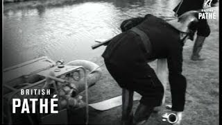 Jet Aids Firemen 1954