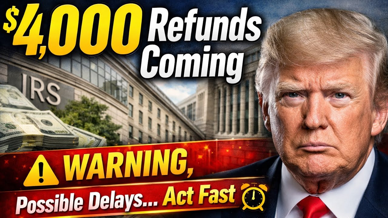 $4,000 Tax Refunds Begin Today | WARNING Refunds Could Be DELAYED