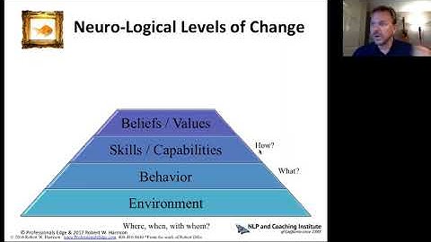 Learn NLP:  What Are The Neuro Logical Levels Of Change And How Do They Work