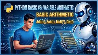 👉 “Python Variables &amp; Arithmetic 🔥 Addition, Subtraction, Multiplication, Division Explained”#shorts