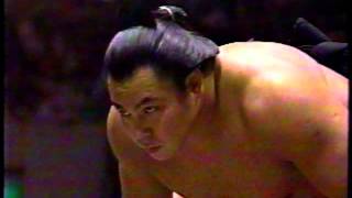 Sumo - Chiyonofuji (千代の富士 貢) Day 11-15 Matches - Aki Basho - Sep. 1989