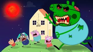 Zombie Apocalypse, Zombies Alien Appear At Peppa House‍♀ | Peppa Pig Funny Animation