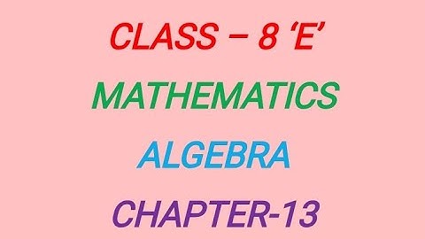 Chapter 13 (Ex.13.3)