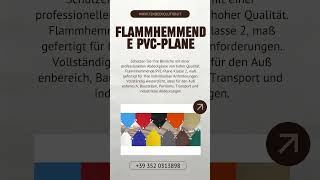 Feuerhemmende PVC-Plane#plane #pvc #abdeckungen #wasserdicht #flammhemmend