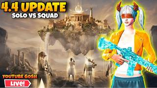 NEW 4.4 UPDATE 😍 Solo vs squad gameplay🥵 IPAD 11 GEN #bgmi #pubg