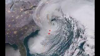 NCL Breakaway in Bomb Cyclone Jan 34 2018