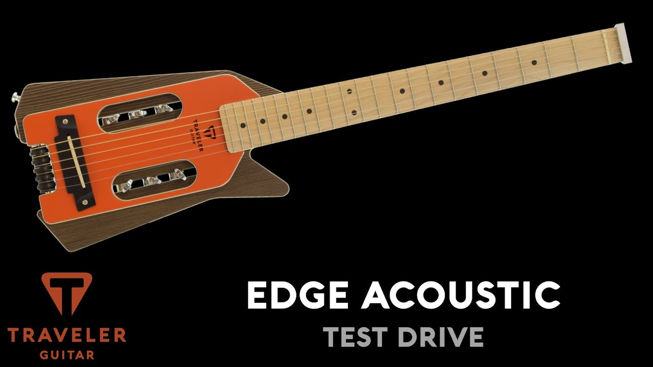 Traveler Guitar トラベラーギター Ultra-Light EDGE, Black [S/N: EDA00084] ギターの通販なら  神田商会オンラインストア