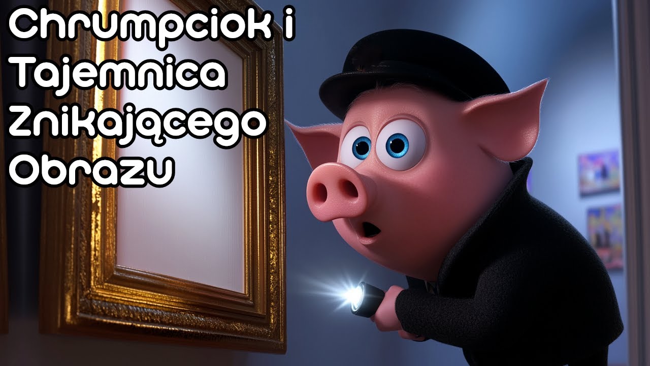 Detektyw Chrumpciok i Tajemnica Znikającego Obrazu 🖼️ | Bajka słuchowisko dla dzieci 🌙