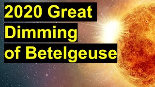 The Great Dimming of Betelgeuse of 2020 and if it will go supernova
We talk about the recent dip in the brightness of the star Betelgeuse. The results of this paper published in Nature are reviewed.
https://www.nature.com/articles/s41586-021-03546-8
The Crab supernova animation:
https://www.youtube.com/watch?v=aysiMbgml5g
Hubble telescope timelapse
https://www.youtube.com/watch?v=U1fvMSs9cps The Great Dimming of Betelgeuse of 2020 and if it will go supernova