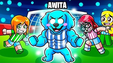 Me Convertí en PERRO para Trollear a Mis Amigos en Fútbol Roblox!