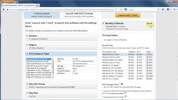 Launching a NITRC-CE Instance Through AWS Marketplace