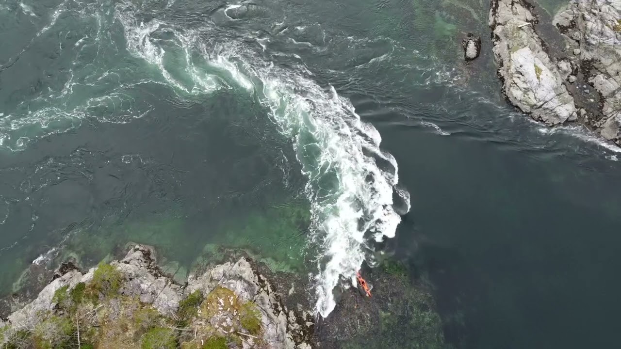 Skyview, Surge Narrows from up high