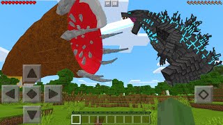 I Found GODZILLA vs MODULAR BOSSES in Minecraft Pocket Edition...