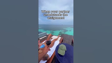 When he understood the assignment #husbandwife #beautiful #assignment