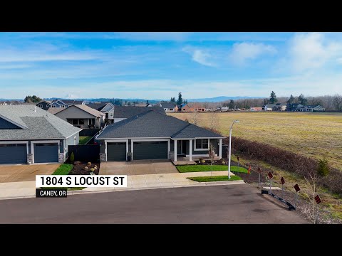 1804 S Locust St, Canby, OR home video tour