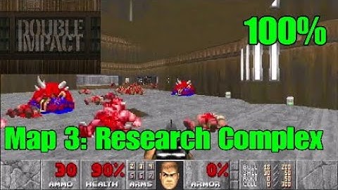 Double Impact (100%) Walkthrough: Map 3 - Research Complex