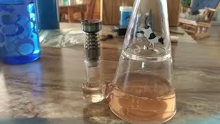 SloMo dab with HEMPER February box UFO bong!