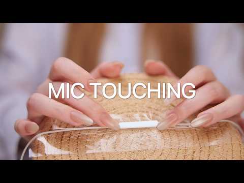 ASMR Nails Scratching Tape-Stuck Earphone Mic 🎧 No Talking