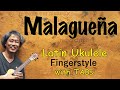 Malaguena [Ukulele Fingerstyle] Play-Along with TABs