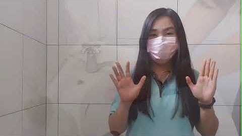 Cara Mencuci Tangan yang Benar dalam Bahasa Inggris