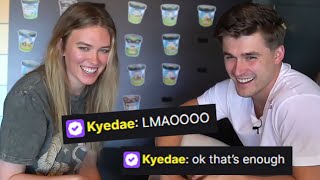 Kyedae enters stream and immediately regrets it...
